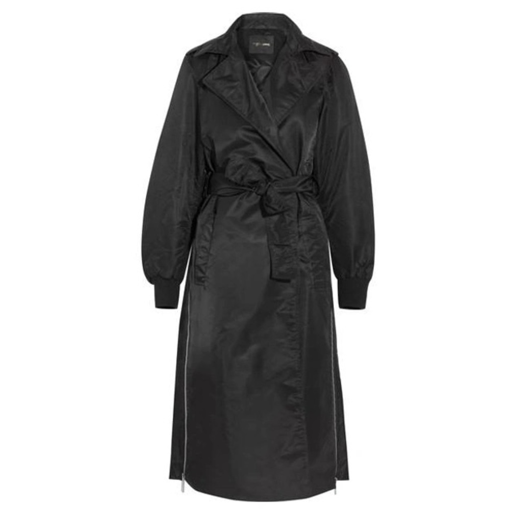 Maje X Schott Goodwin Bomber Trench Coat